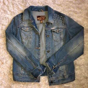 Hollister Studded Jean Jacket